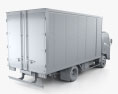 Isuzu Elf Box Truck 2021 3d model