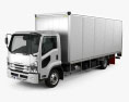 Isuzu Forward Box Truck 2021 Modello 3D
