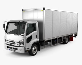 Isuzu Forward Camião Caixa 2017 Modelo 3d