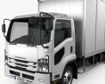 Isuzu Forward 箱式卡车 2017 3D模型