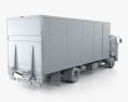 Isuzu Forward Box Truck 2021 3d model