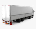 Isuzu Giga Box Truck 4-axle 2021 3d model back view