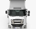 Isuzu Giga Box Truck 4-axle 2021 3d model front view