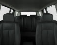 Isuzu MU-X with HQ interior 2020 3d model