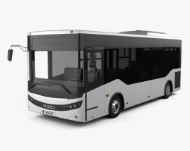 Isuzu Novociti Life bus 2018 3D model