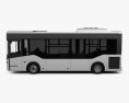 Isuzu Novociti Life bus 2018 3d model side view