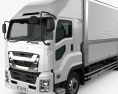 Isuzu Giga Box Truck 2021 3d model