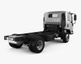 Isuzu NRR Single Cab Chassis Truck 2022 3d model back view