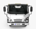 Isuzu NRR Cabina Simple Chasis de Camión 2021 Modelo 3D vista frontal