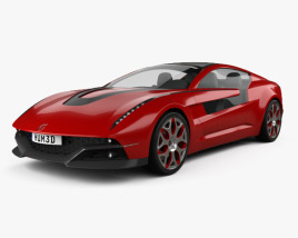 Italdesign Giugiaro Brivido 2015 3D model