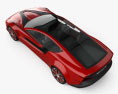 Italdesign Giugiaro Brivido 2015 3d model top view