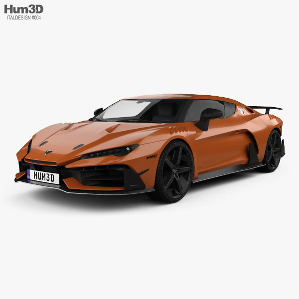 Italdesign Zerouno 2021 3D model