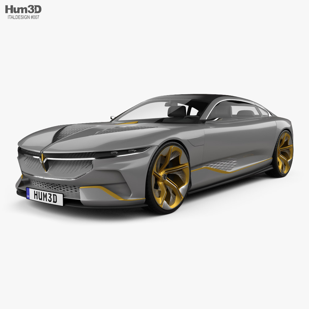 Italdesign Voyah i-Land 2022 3D model