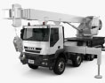 Iveco Trakker Crane Truck 2012 3d model
