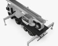 Iveco Trakker Crane Truck 2012 3d model top view