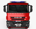 Iveco Trakker Fire Truck 2012 3d model front view