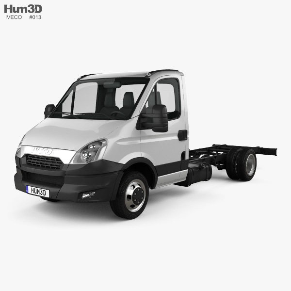 Iveco Daily Single Cab Chassis 2012 3D model