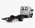 Iveco Daily Single Cab Chassis 2012 3d model back view