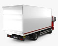 Iveco EuroCargo Box Truck 2013 3d model back view