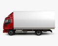 Iveco EuroCargo Box Truck 2013 3d model side view