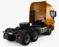 Iveco Stralis Tractor Truck 2012 3d model back view