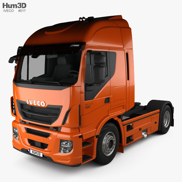 Iveco Stralis (500) Tractor Truck 2012 3D model