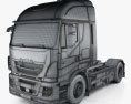 Iveco Stralis (500) Tractor Truck 2012 3d model wire render