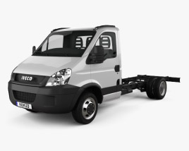 3D model of Iveco Daily Single Cab Chassis L1 2011