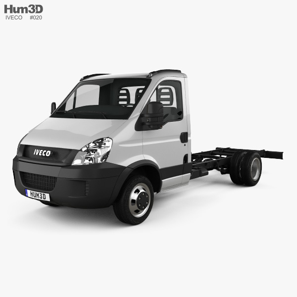 Iveco Daily Single Cab Chassis L1 2011 3D model