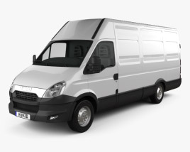 3D model of Iveco Daily Panel Van H2 2011
