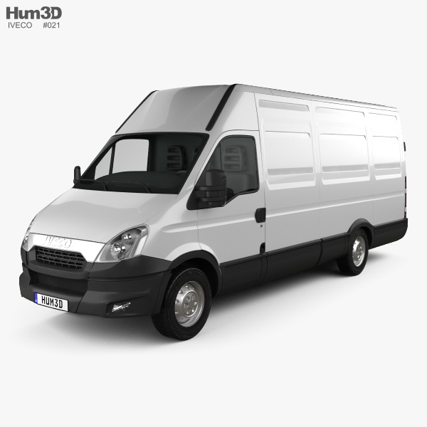 Iveco Daily Kastenwagen H2 2011 3D-Modell