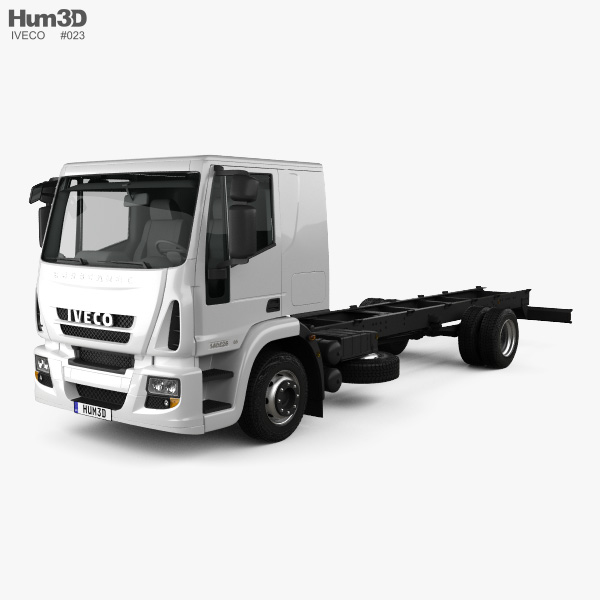 Iveco EuroCargo Chassis Truck (140E-E25) 2013 3D model