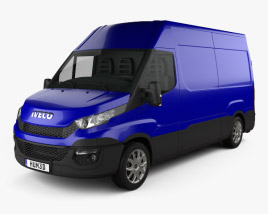 3D model of Iveco Daily Panel Van 2014