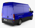 Iveco Daily Panel Van 2014 3d model back view