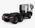 Iveco Trakker Tractor Truck 3-axle 2013 3d model back view
