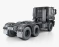 Iveco Trakker Tractor Truck 3-axle 2013 3d model