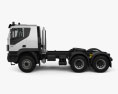 Iveco Trakker Tractor Truck 3-axle 2013 3d model side view