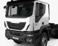 Iveco Trakker Tractor Truck 3-axle 2013 3d model