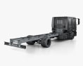 Iveco EuroCargo Double Cab Chassis Truck 2008 3d model