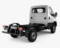 Iveco Daily 4x4 Single Cab Chassis 2017 3d model back view