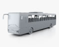 Iveco Crossway Pro bus 2013 3d model clay render