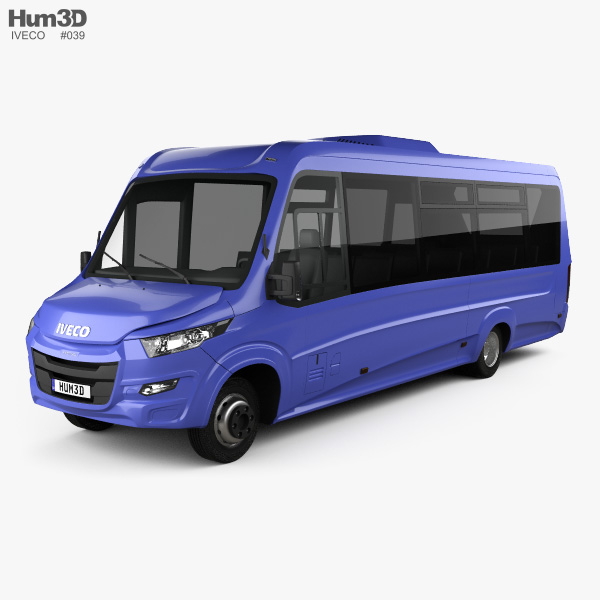 Iveco Daily VSN-700 bus 2018 3D model