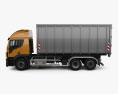 Iveco Stralis X-WAY Hook Lifter Truck 2017 3d model side view