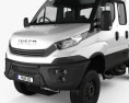 Iveco Daily 4x4 Dual Cab Chassis 2017 3d model