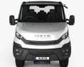 Iveco Daily 4x4 Dual Cab Chassis 2017 3d model front view