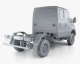 Iveco Daily 4x4 Dual Cab Chassis 2017 3d model