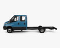 Iveco Daily Dual Cab Chassis 2017 3d model side view