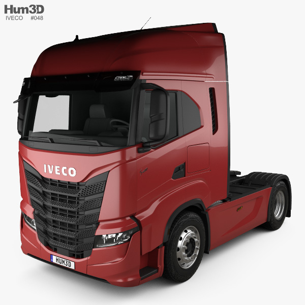 Iveco S-Way Tractor Truck 2019 3D model