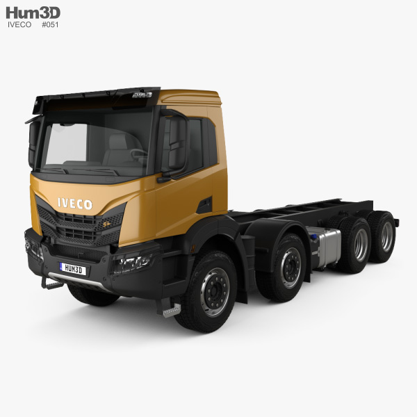 Iveco X-Way Chassis Truck 2020 3D model