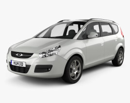 JAC Heyue RS 2014 3D model
